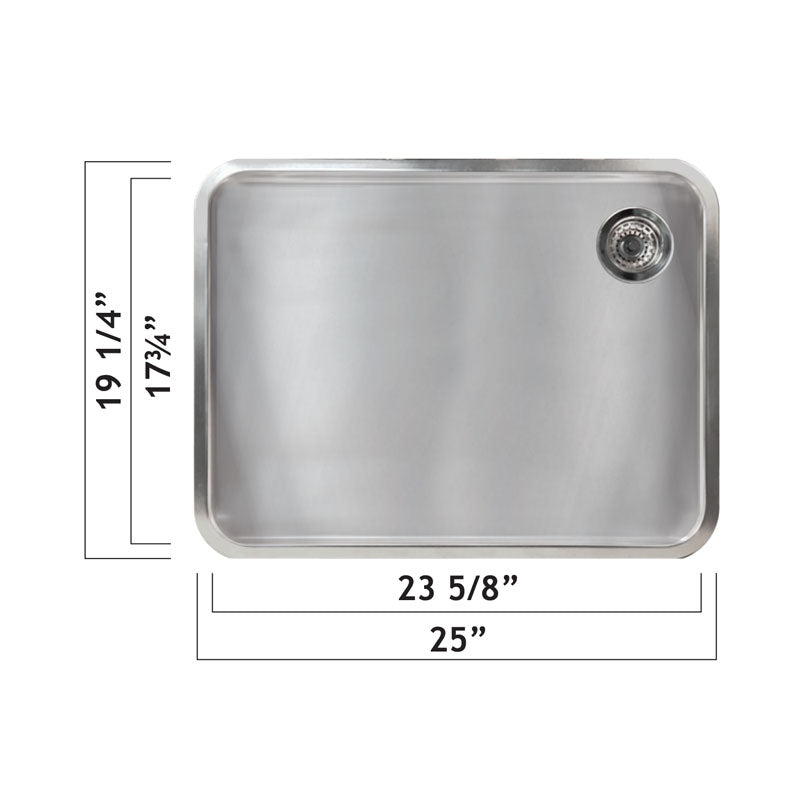 mii　604530 Professional Surface Single Laundry Sink 604530 – H2O Bath and